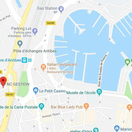Bright 1-bedroom Appartement: Little Garde In Vieil * 昂蒂布